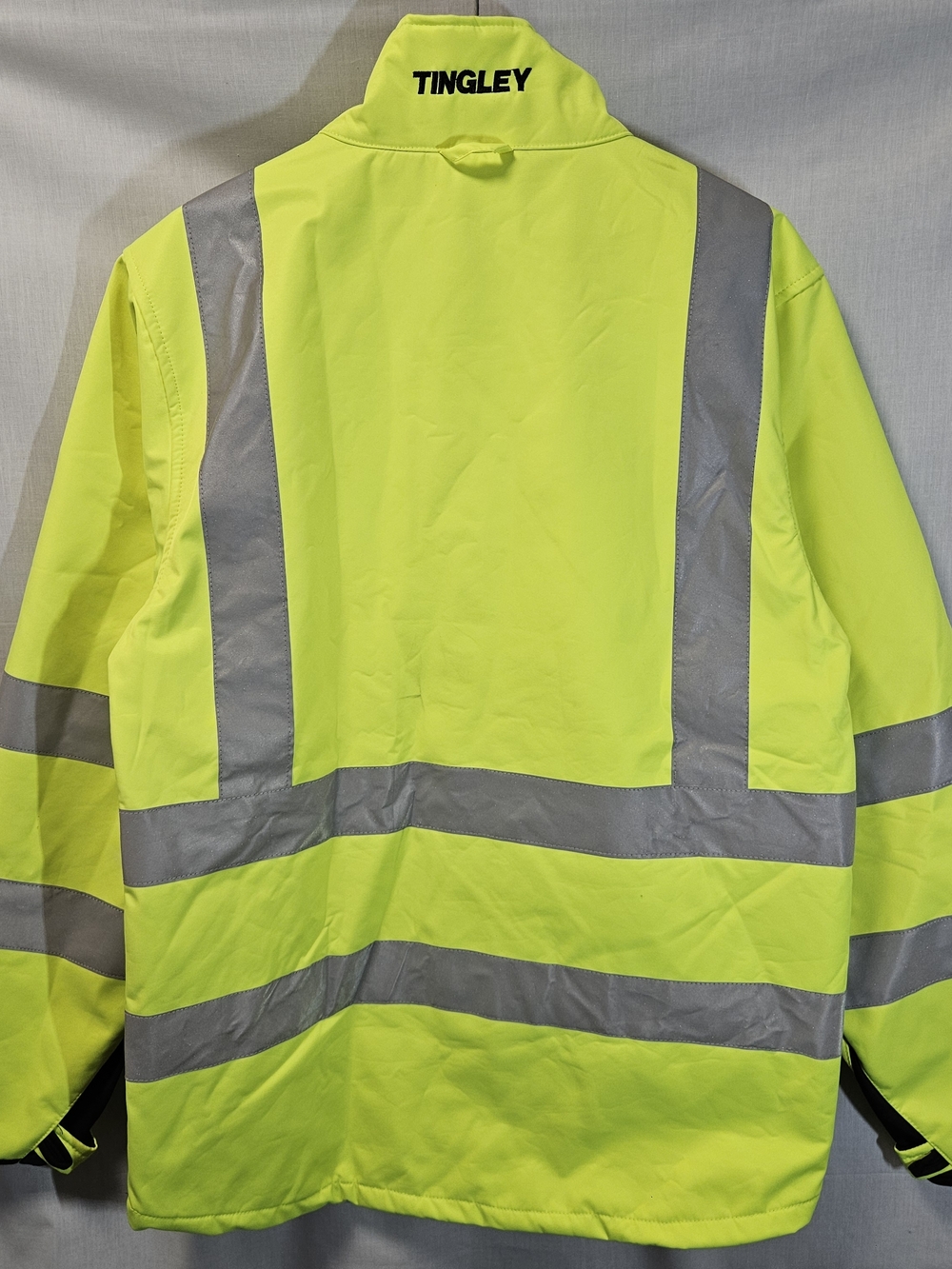 Tingley High-Visibility Phase 3 Yellow & Black Safety Refigiwear Jacket - Picture 7 of 12